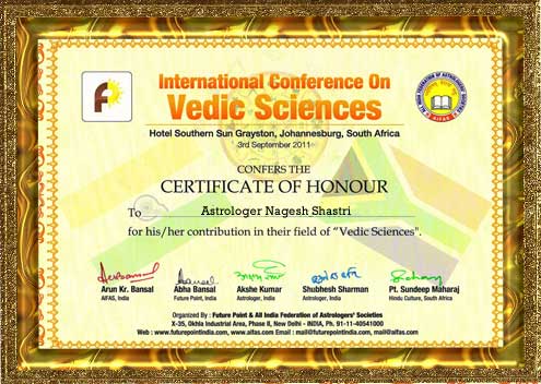 Astrologer Nagesh Shastri